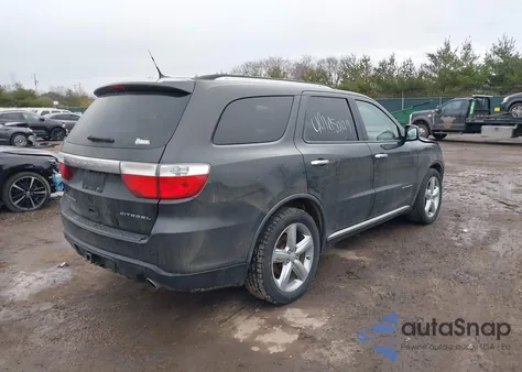 2011 Dodge Durango Citadel z USA, uszkodzony, nr VIN 1D4SE5GT9BC595457